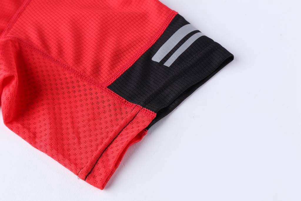 圓領(lǐng)T恤 新款速干T恤3D紅色細節(jié)展示